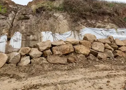 pose de micro-station Val-d'Izé-2